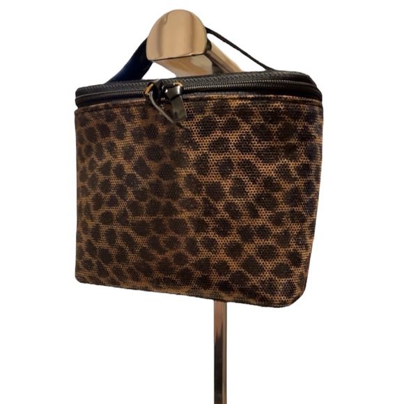 Loewe Leopard Top Handle Cosmetic Case - Picture 2 of 12
